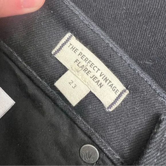 MADEWELL "Perfect vintage flare jean" In Sherborn Wash. EUC Size 23 - Picture 7 of 9